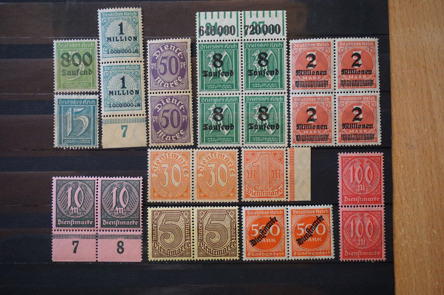 German Inflation Stamps lot