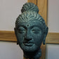 A gray schist head of Buddha GANDHARA, 2ND/3RD CENTURY