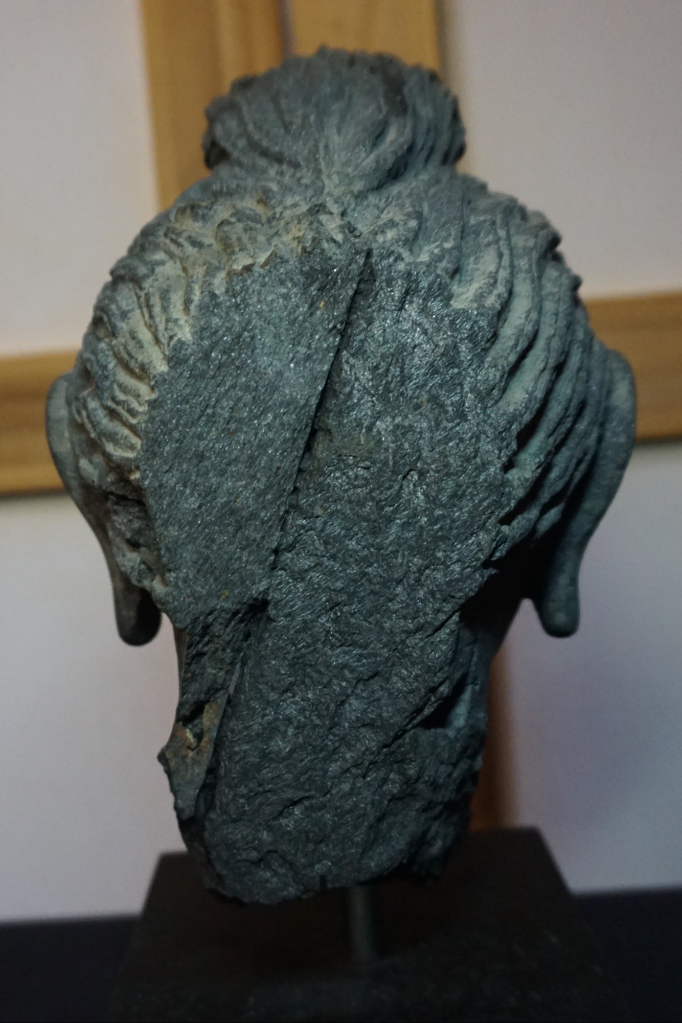 A gray schist head of Buddha GANDHARA, 2ND/3RD CENTURY