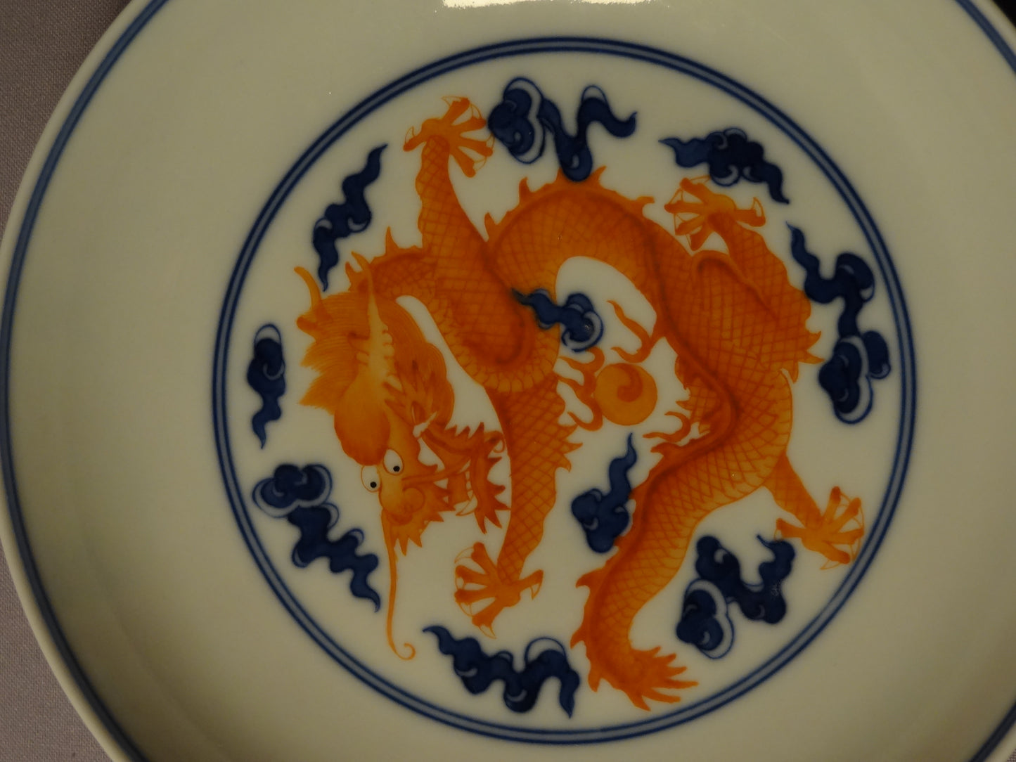 Chinese Dragon Plate