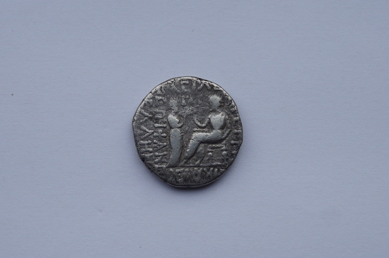 Silver Tetradrachm Vologases I circa: 50-55 A.D