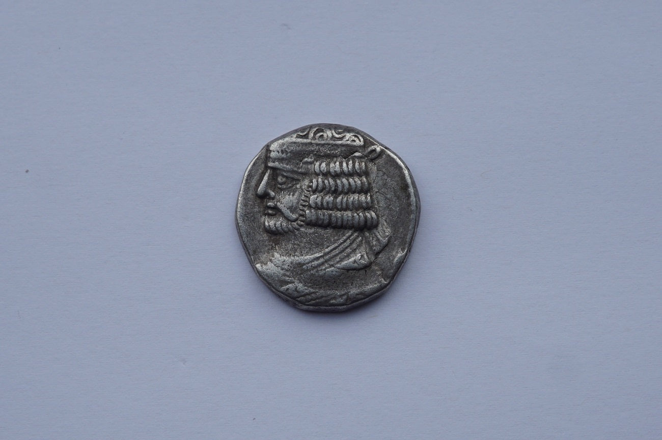 Parthian SilverTetradrachm Vardanes II 54-58 A.D