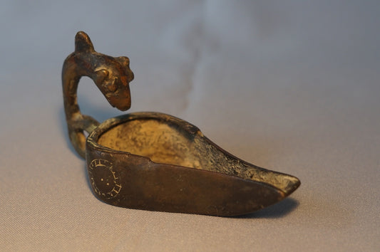 Bronze Lamp 1200 A.D Persia/Afghanistan