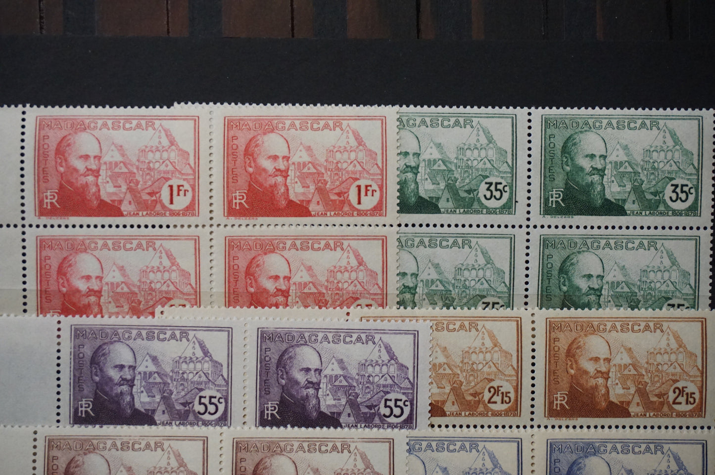 Stamps lot France Madagascar